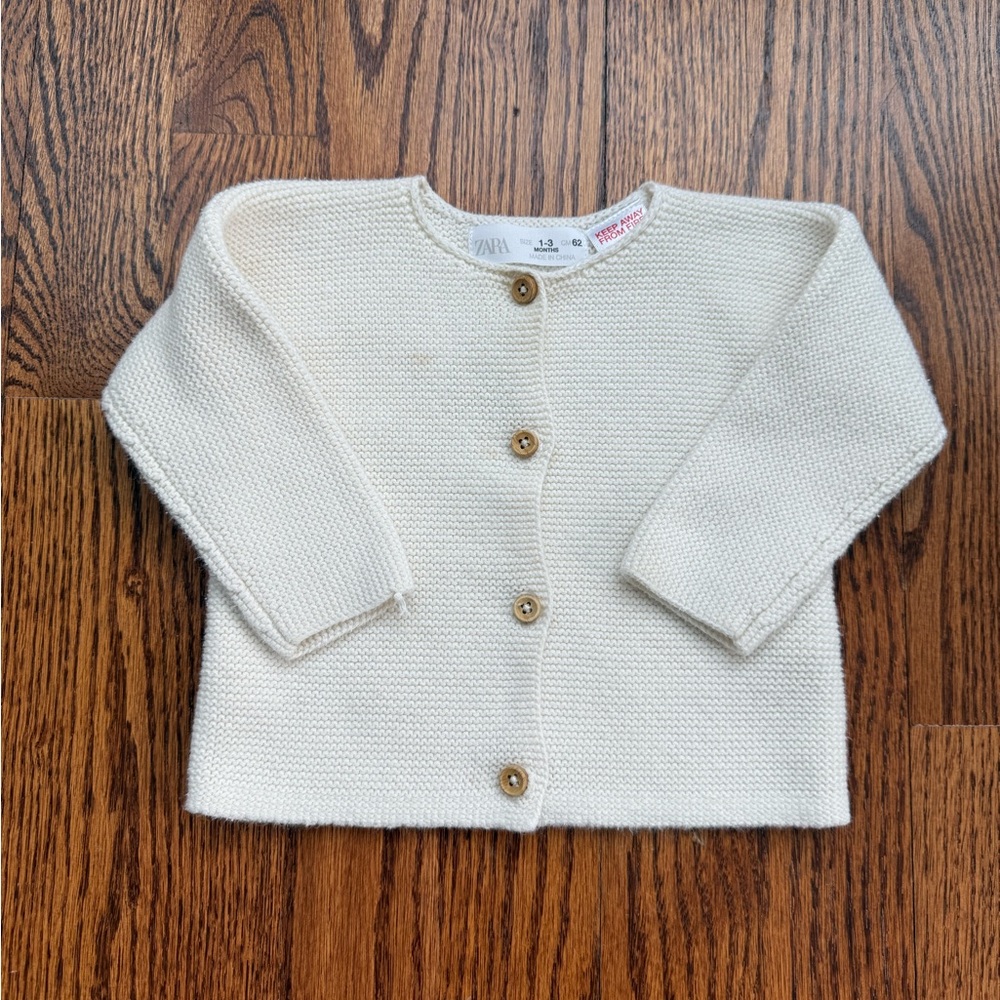 Zara Cardigan 1-3 Months